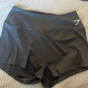 Gymshark training shorts, gray, US XL